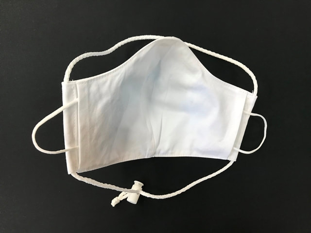 N95 Respirator Mask/Surgical Mask Cover with Surgical Mask Insert-Back 2